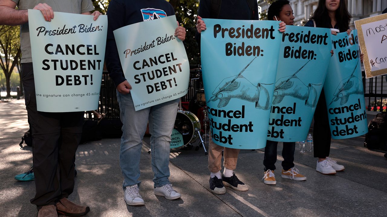 Could Joe Biden be on the way to canceling out a portion of federal student loan debt ?