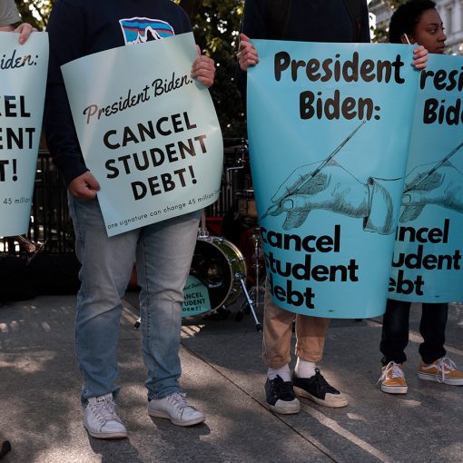 Could Joe Biden be on the way to canceling out a portion of federal student loan debt ?