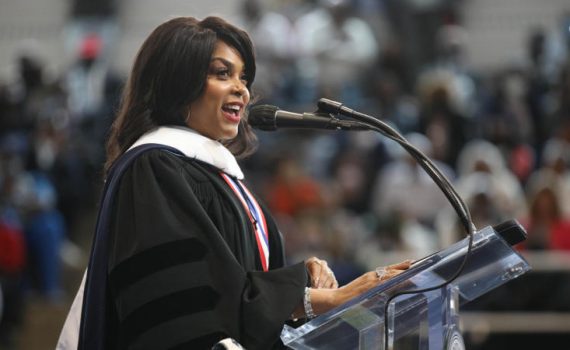 Superstar actress Taraji P. Henson recently delivered an awe-inspiring commencement speech at Howard University , utilizing her own experiences to bestow wisdom on the graduates.