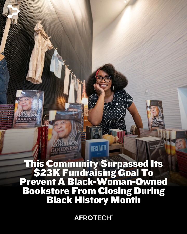 @afro.tech The community rallied behind Jeannine Cook, owner of Ida's Bookshop in Collingswood, NJ, when she faced the threat of closure due to a rent increase.