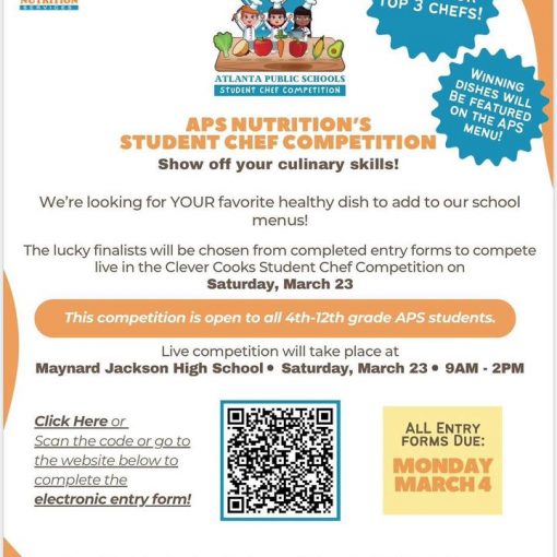 @apsboe APS Nutrition's Student Chef Competition Maynard Jackson High School!