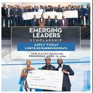 @apsboe Time is running out to apply for one of The @emerging100atl $10,000 Emerging Leaders Scholarship!